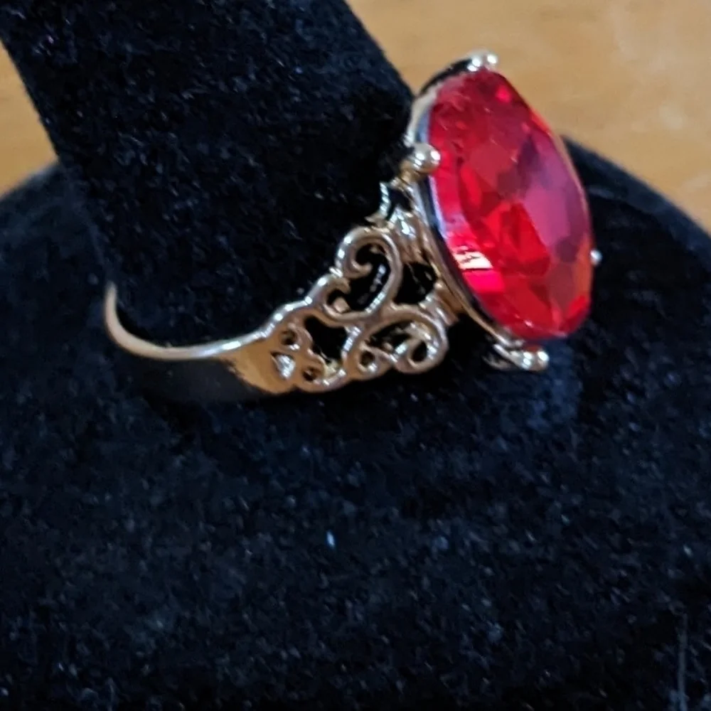 New Western Ring Waterish Lightning Color for women, Size 8, T1B7I, T1